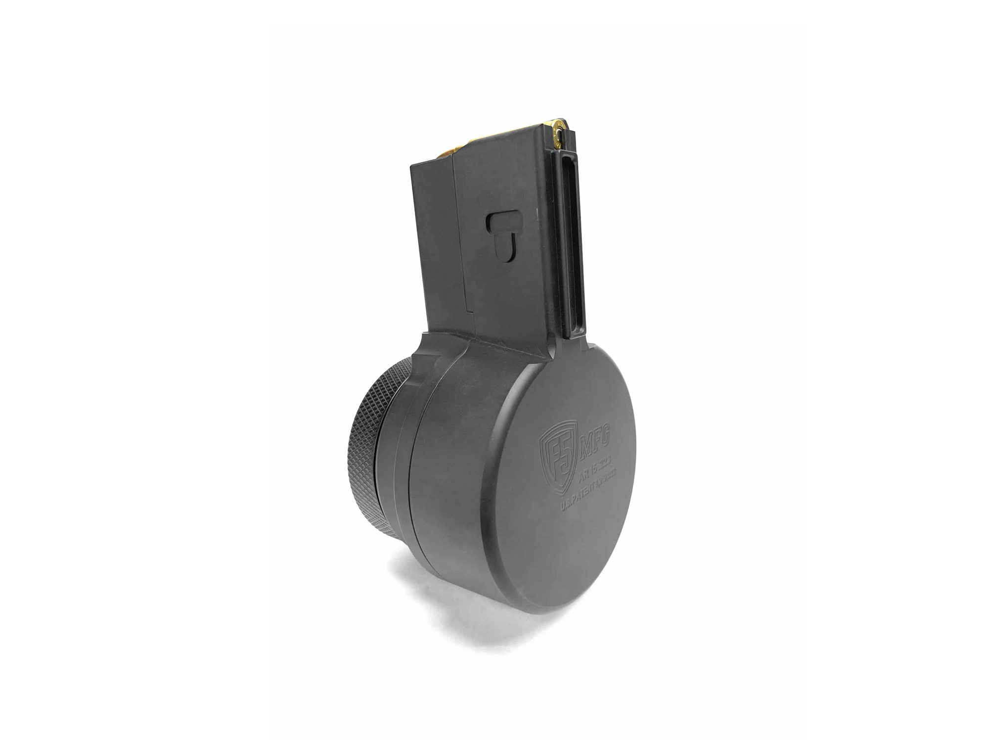 5.56 / .223 / .300 AR15 50 ROUND DRUM MAGAZINE BILLET 6061