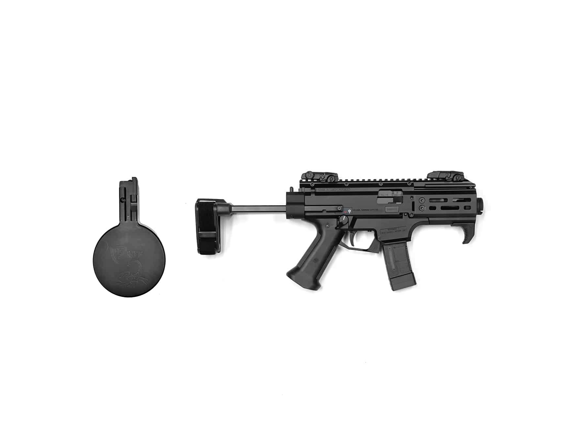 CZ SCORPION MICRO PDW W/50RD DRUM
