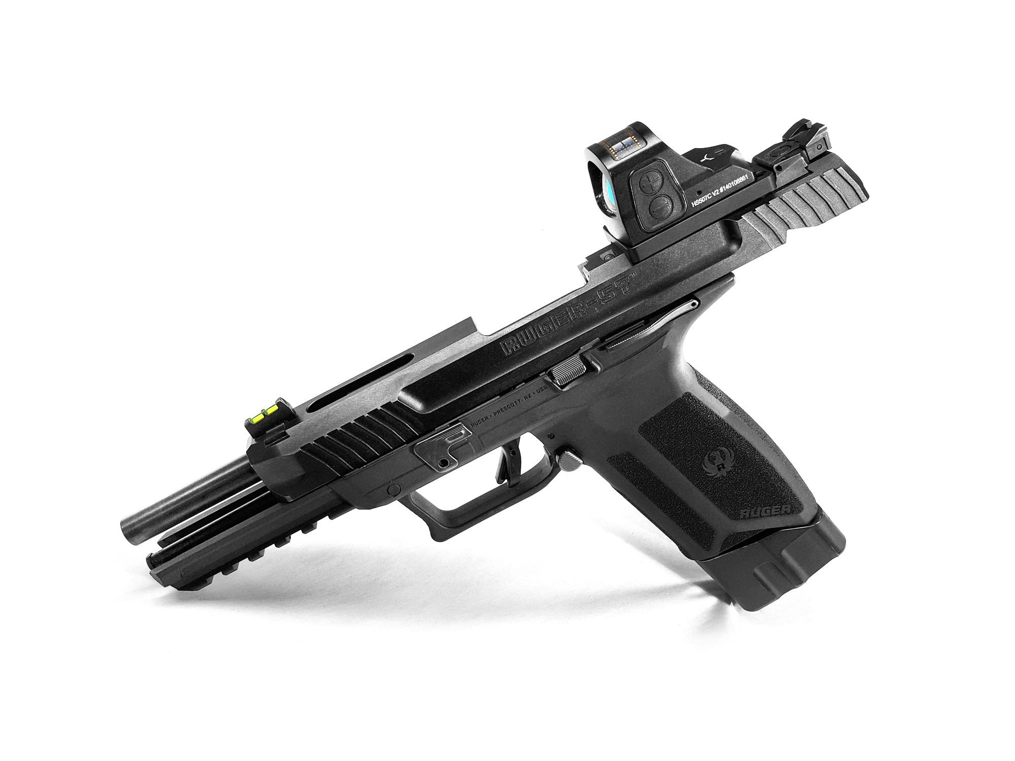 RUGER 57 + 5 OPTICS PACKAGE FROM F5 MFG (MANUFACTURING)