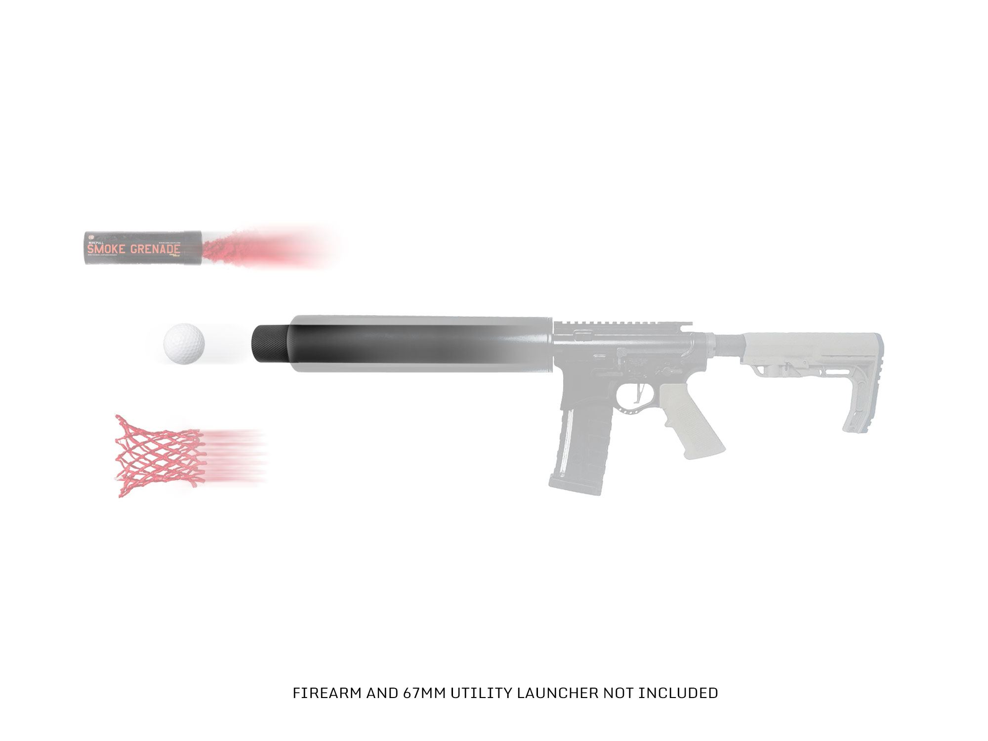 37mm AR-15 Utility Launcher Adapter