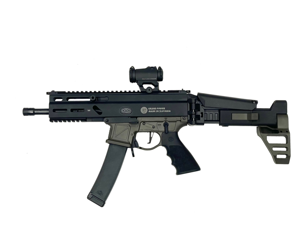 Stribog SP9A3 9mm W/A3 Tactical Scorpion Lower- 2 Tone Blk/ODG