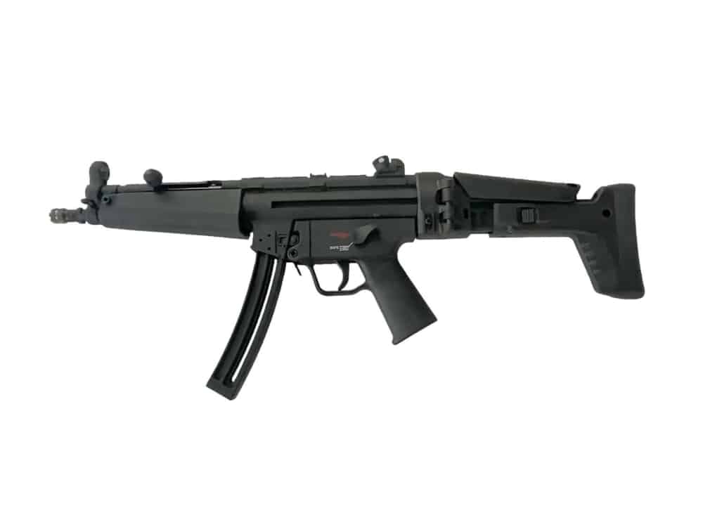 F5 MFG MODULAR STOCK SYSTEM (MSS) WITH MP5 22 LR ADAPTER - BLACK