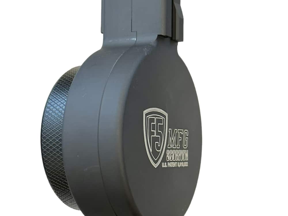 CZ Scorpion F5 Modular Stock System + 50 Round Drum Magazine