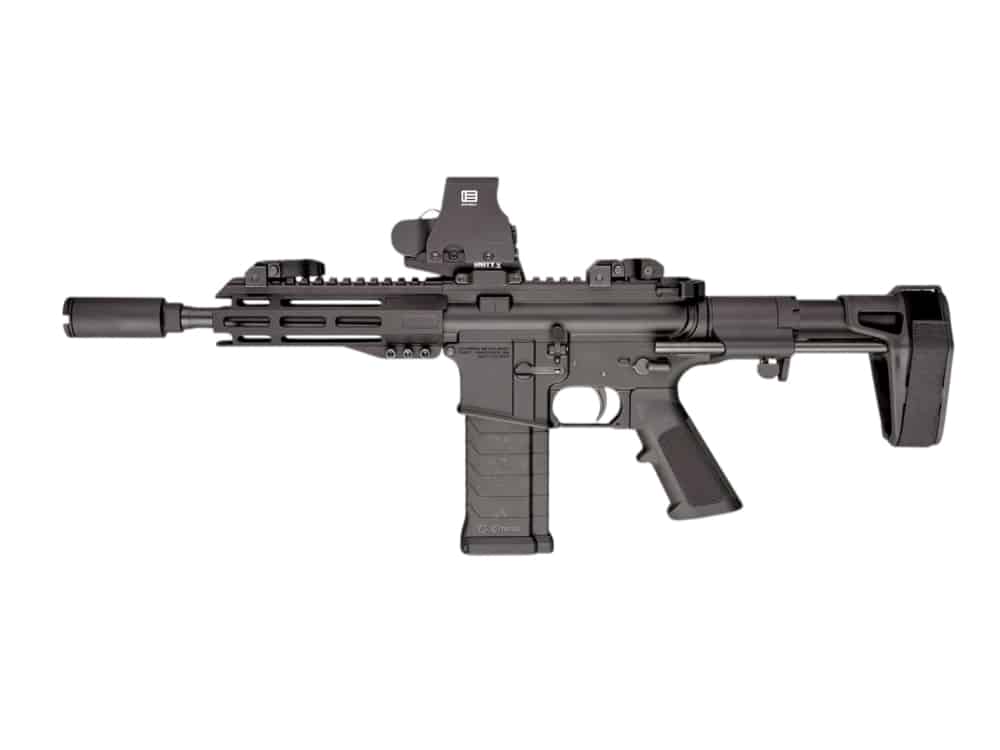 5.7 x 28mm Pistol, Personal Defense Weapon with 8″ Barrel