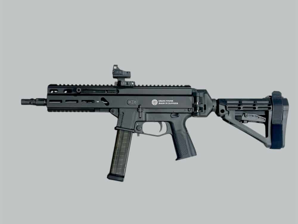 SBA4 Side Folding Brace for The Grand Power Stribog Platform