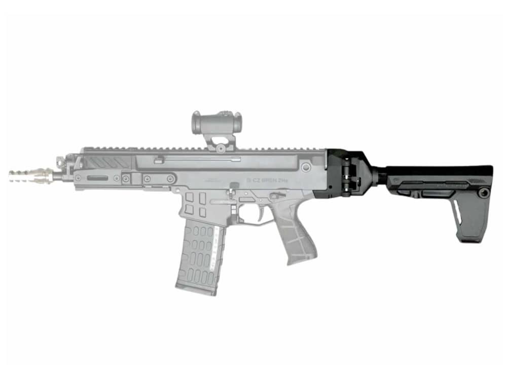 CZ Bren 2 | F5 Mfg Side Folding Adapter w/Strike Stabilizing Brace