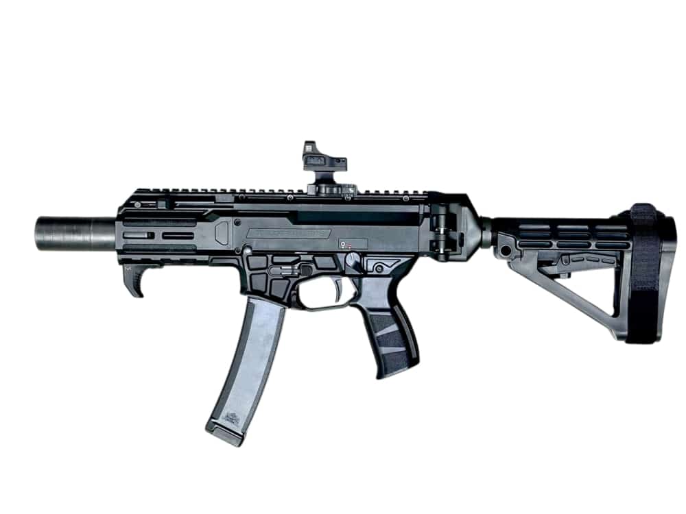 SBA4 Side Folding, Retractable Brace for The CZ Scorpion 3 +