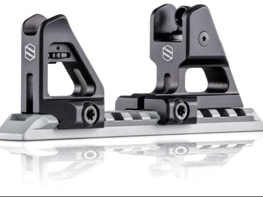 PEAK/01 World’s finest fixed iron sights – Fixed Front & Rear Iron Sight – A2 Compatible